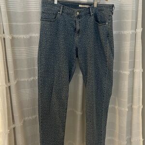 Levi’s 711 Skinny Fit Leopard Print Jeans